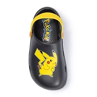 Pokemon Little & Big Kid Boys Round Closed Toe Clogs