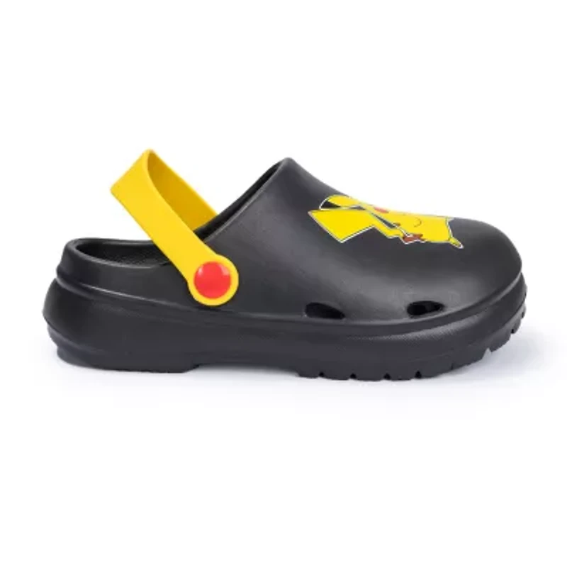 Pokemon Little & Big Kid Boys Round Closed Toe Clogs
