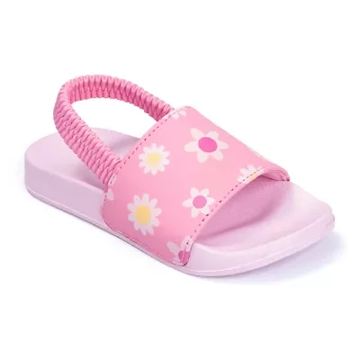 Ground Up Toddler Girls Slide Sandals