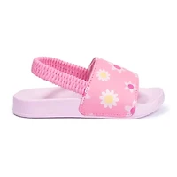 Ground Up Toddler Girls Slide Sandals