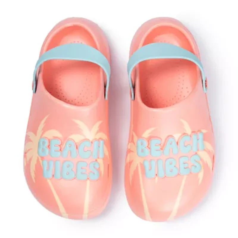 Ground Up Little & Big Kid Boys Round Closed Toe Clogs