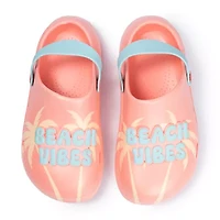 Ground Up Little & Big Kid Boys Round Closed Toe Clogs