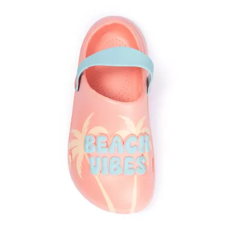 Ground Up Little & Big Kid Boys Round Closed Toe Clogs