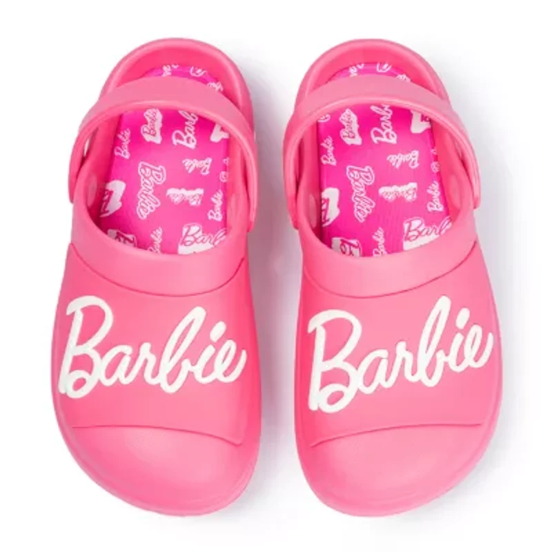 Barbie Little & Big Kid Girls Round Closed Toe Clogs