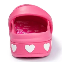 Barbie Little & Big Kid Girls Round Closed Toe Clogs