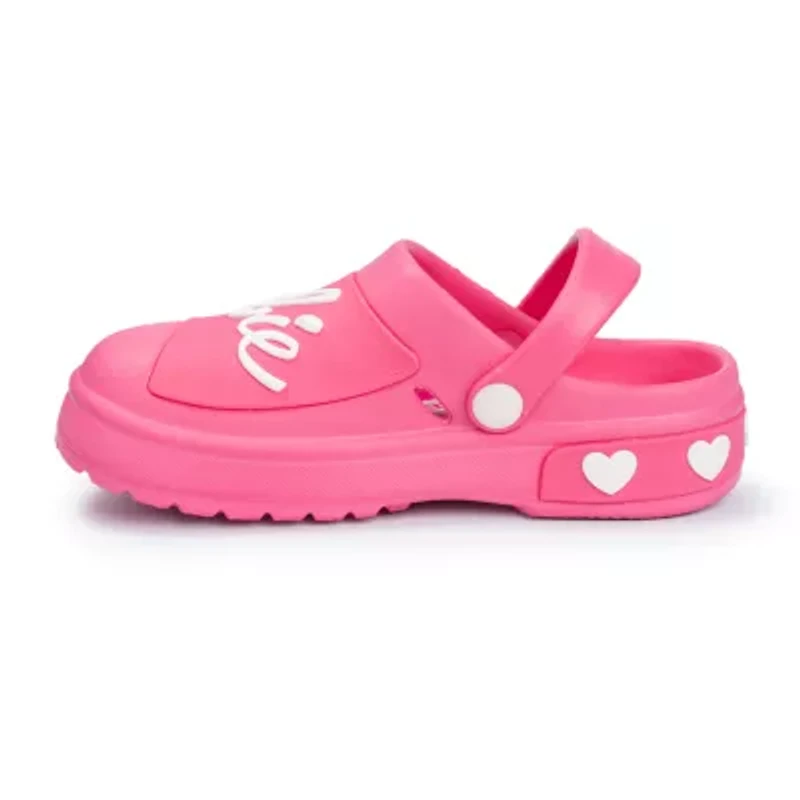 Barbie Little & Big Kid Girls Round Closed Toe Clogs