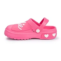 Barbie Little & Big Kid Girls Round Closed Toe Clogs