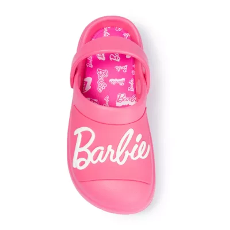Barbie Little & Big Kid Girls Round Closed Toe Clogs