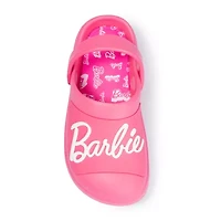 Barbie Little & Big Kid Girls Round Closed Toe Clogs