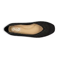 Pop Senvier Womens Almond Closed Toe Ballet Flats
