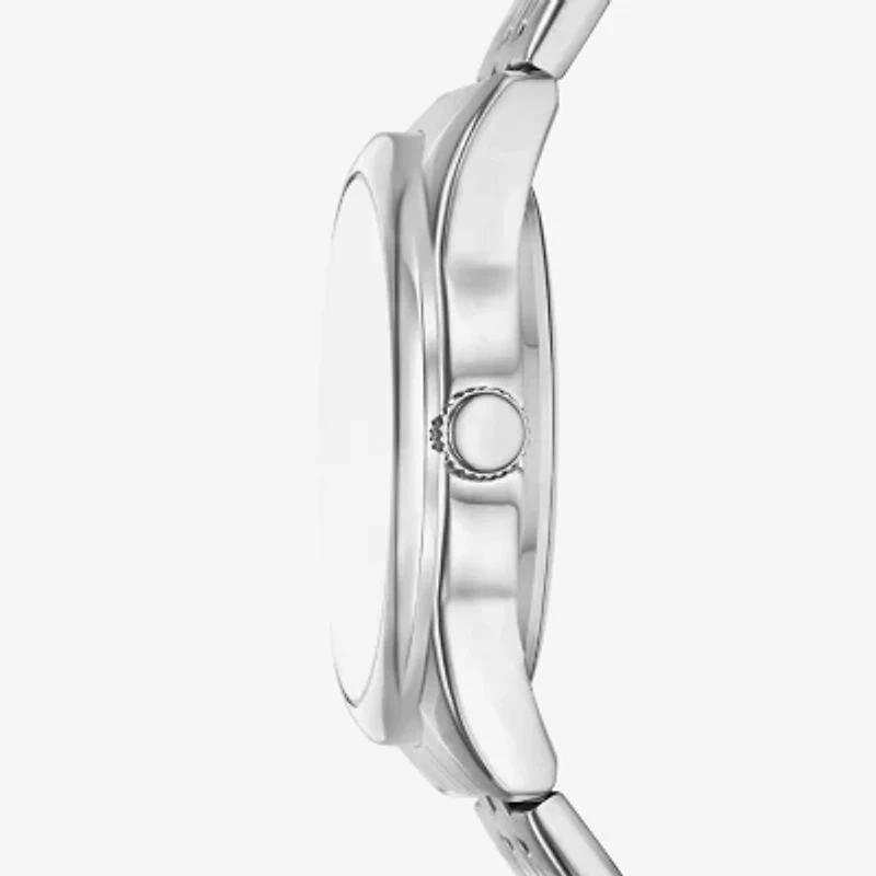 Relic By Fossil Mens Silver Tone 2-pc. Watch Boxed Set Zr97033