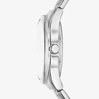 Relic By Fossil Mens Silver Tone 2-pc. Watch Boxed Set Zr97033