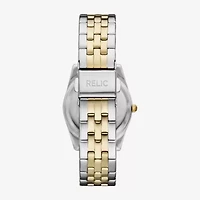 Relic By Fossil Womens Two Tone 3-pc. Watch Boxed Set Zr97030