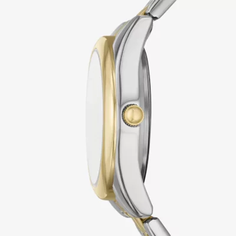 Relic By Fossil Womens Two Tone 3-pc. Watch Boxed Set Zr97030