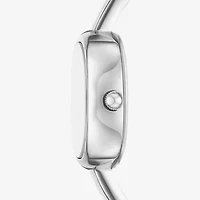 Relic By Fossil Womens Silver Tone Bracelet Watch Zr34682