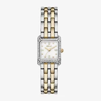Relic By Fossil Womens Two Tone Bracelet Watch Zr34674