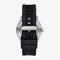 Relic By Fossil Mens Black Strap Watch Zr16055
