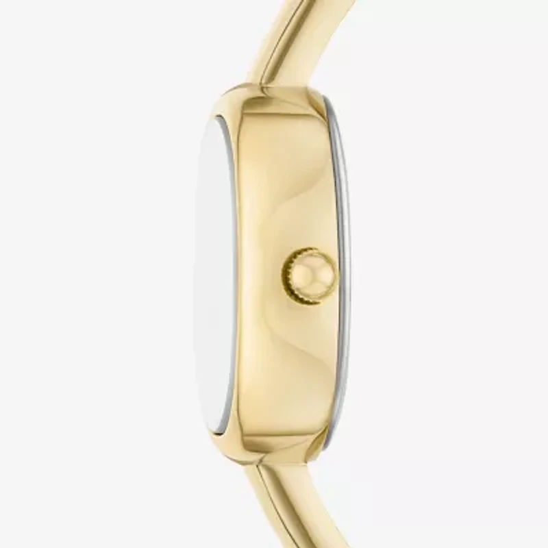 Relic By Fossil Womens Gold Tone Bracelet Watch Zr34681