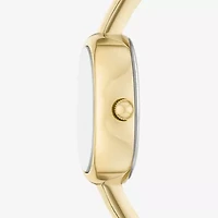 Relic By Fossil Womens Gold Tone Bracelet Watch Zr34681