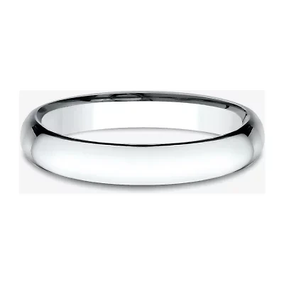 Womens 14K White Gold 3MM Light Comfort-Fit Wedding Band
