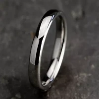 Womens 10K Yellow Gold 3MM Comfort-Fit Wedding Band