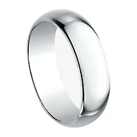 Mens 7MM 10K Gold Wedding Band