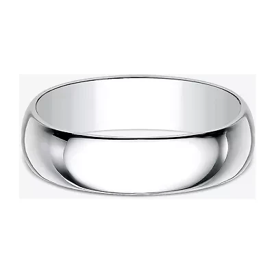 Mens 7MM 10K Gold Wedding Band
