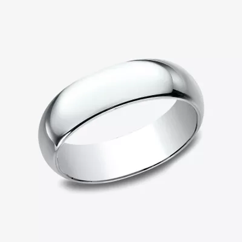 Mens 7MM 10K Gold Wedding Band