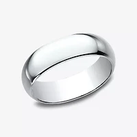 Mens 7MM 10K Gold Wedding Band