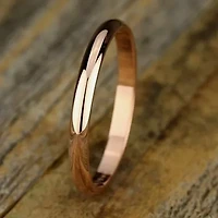 Women's 14K Yellow Gold 2.5MM Traditional Wedding Band