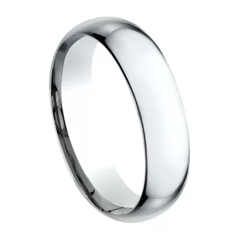 Unisex Adult 6MM Platinum Wedding Band