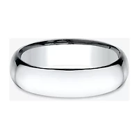 Unisex Adult 6MM Platinum Wedding Band