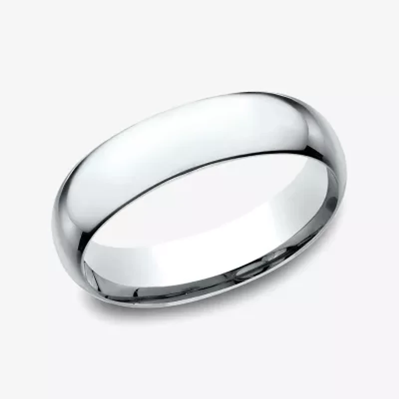 Unisex Adult 6MM Platinum Wedding Band