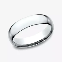 Unisex Adult 6MM Platinum Wedding Band