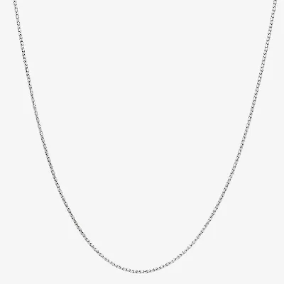 Made in Italy Womens 14K Gold 18 Inch Fashion Chain Necklace