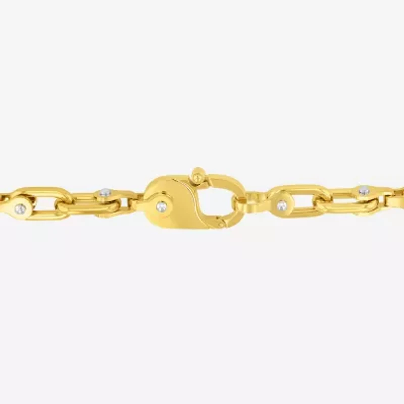 Mens Stainless Steel 22 Inch Chain Necklace