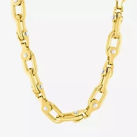 Mens Stainless Steel 22 Inch Chain Necklace