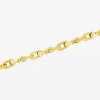 Mens Stainless Steel Solid Chain Bracelet