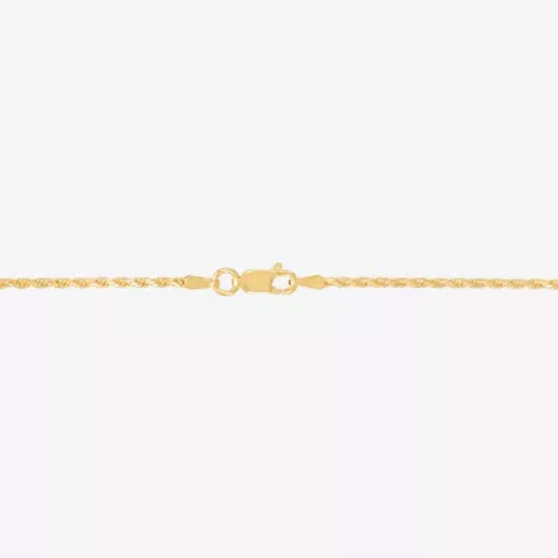 Made in Italy Womens 14K Gold Over Silver 20 Inch Chain Necklace