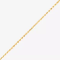 Made in Italy Womens 14K Gold Over Silver 20 Inch Chain Necklace