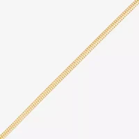 Made in Italy Womens 14K Gold Over Silver 18 Inch Snake Chain Necklace