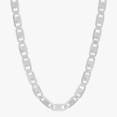 Made in Italy Mens Sterling Silver 20 Inch Chain Necklace