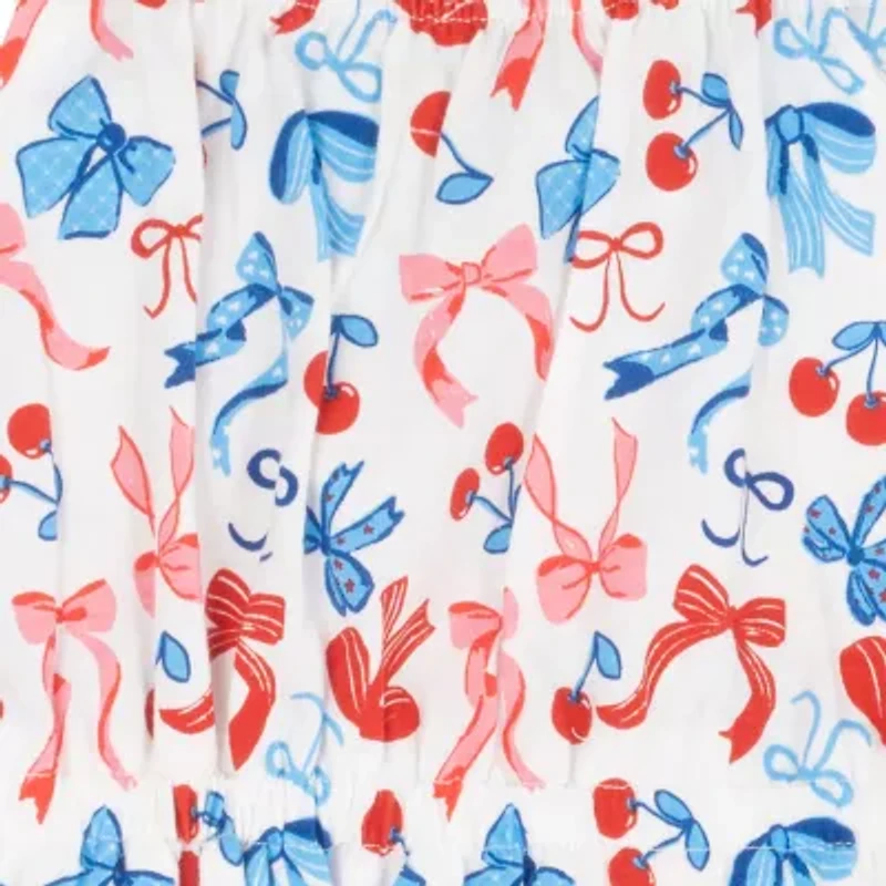 Rare Editions Americana Toddler Girls 4-pc. Short Set