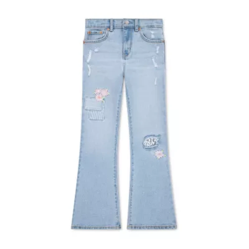 Levi's® Big Kid Girls Ripped Kids 726™ Regular Fit Jean