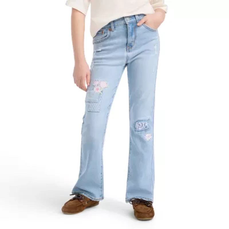 Levi's® Big Kid Girls Ripped Kids 726™ Regular Fit Jean