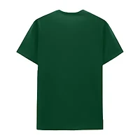 Mens Crew Neck Short Sleeve Regular Fit Hulk Graphic T-Shirt