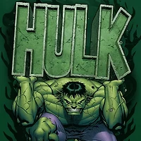 Mens Crew Neck Short Sleeve Regular Fit Hulk Graphic T-Shirt