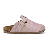 Mia Girl Palesa Little & Big Kid Girls Round Closed Toe Mules