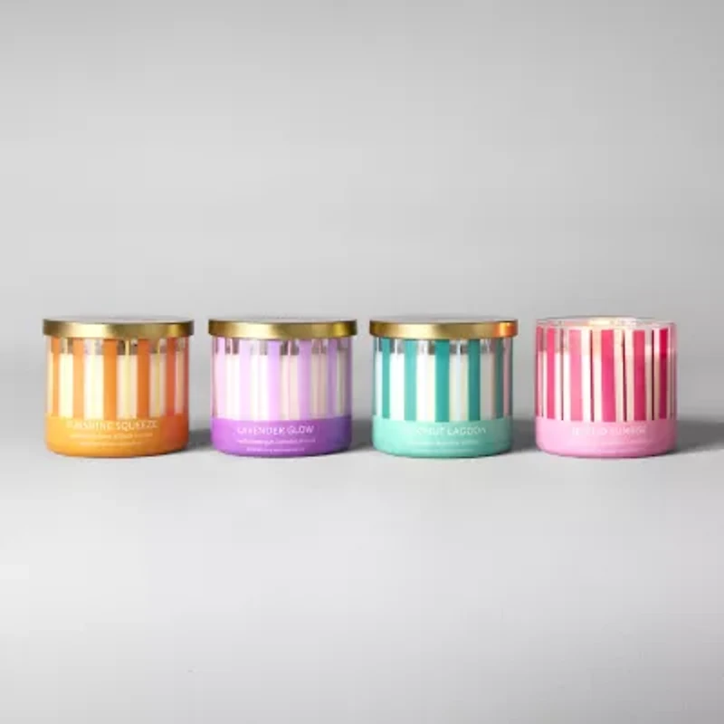 Distant Lands 14oz Lavender Glow 3-Wick Scented Jar Candle