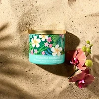 Distant Lands 14oz Plumeria Paradise 3-Wick Scented Jar Candle